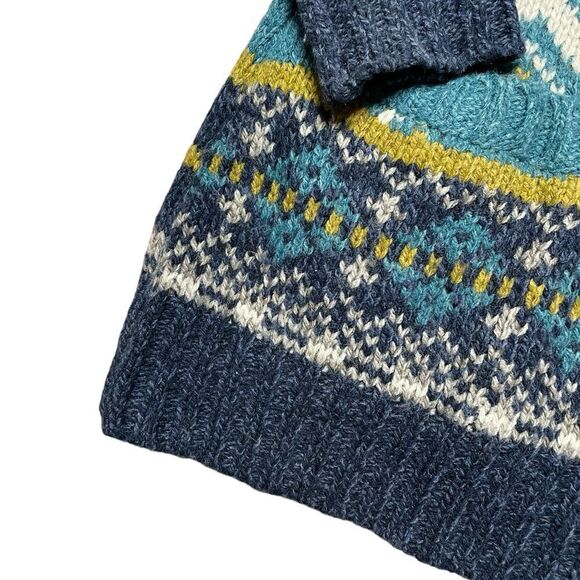 ROYAL ROBBINS Fair Isle Cardigan Sweater Size Small - Picture 5 of 7